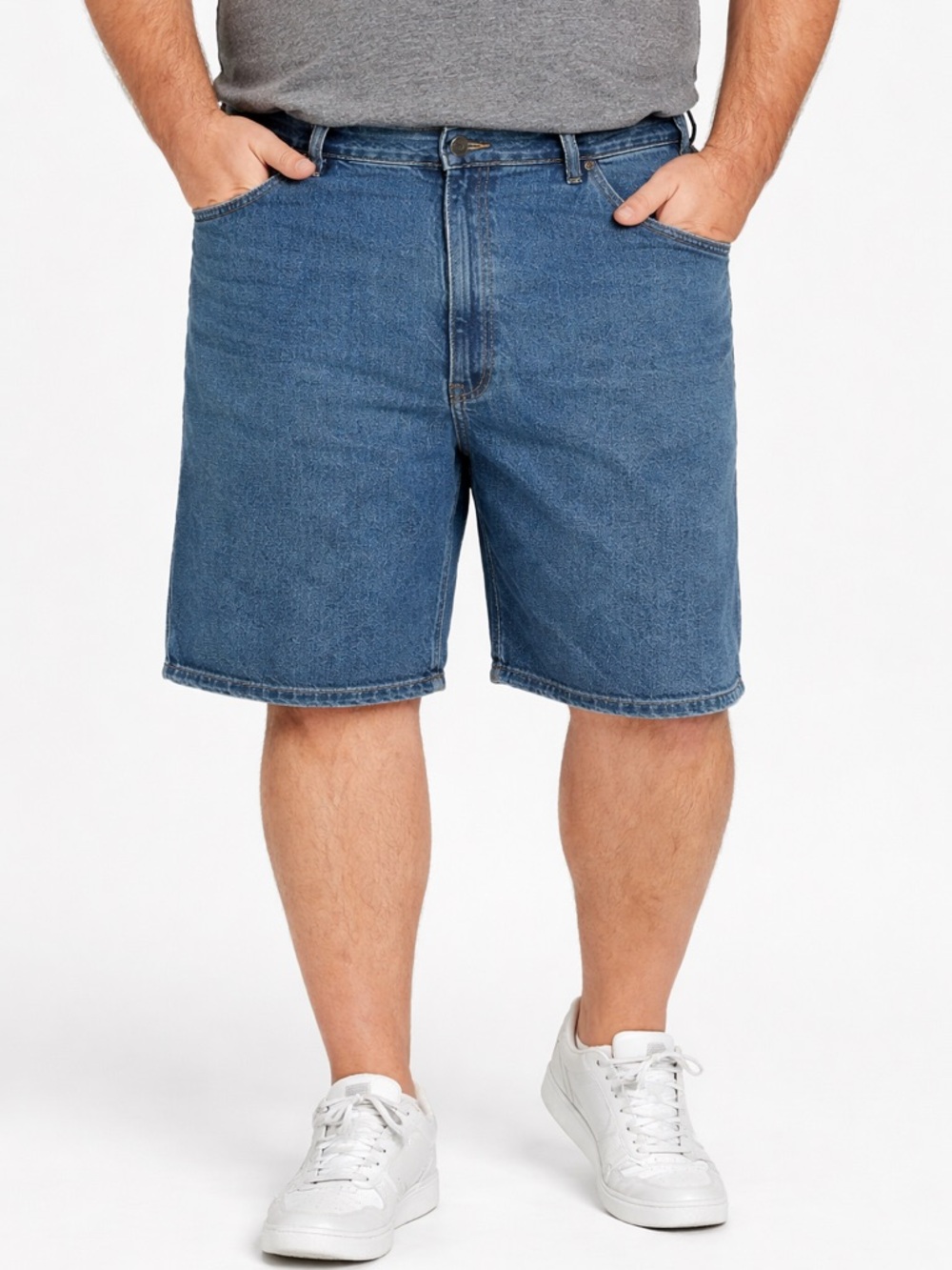 Wrangler Rugged Wear Men’s Size 48 Denim Shorts Relaxed Fit Big Tall